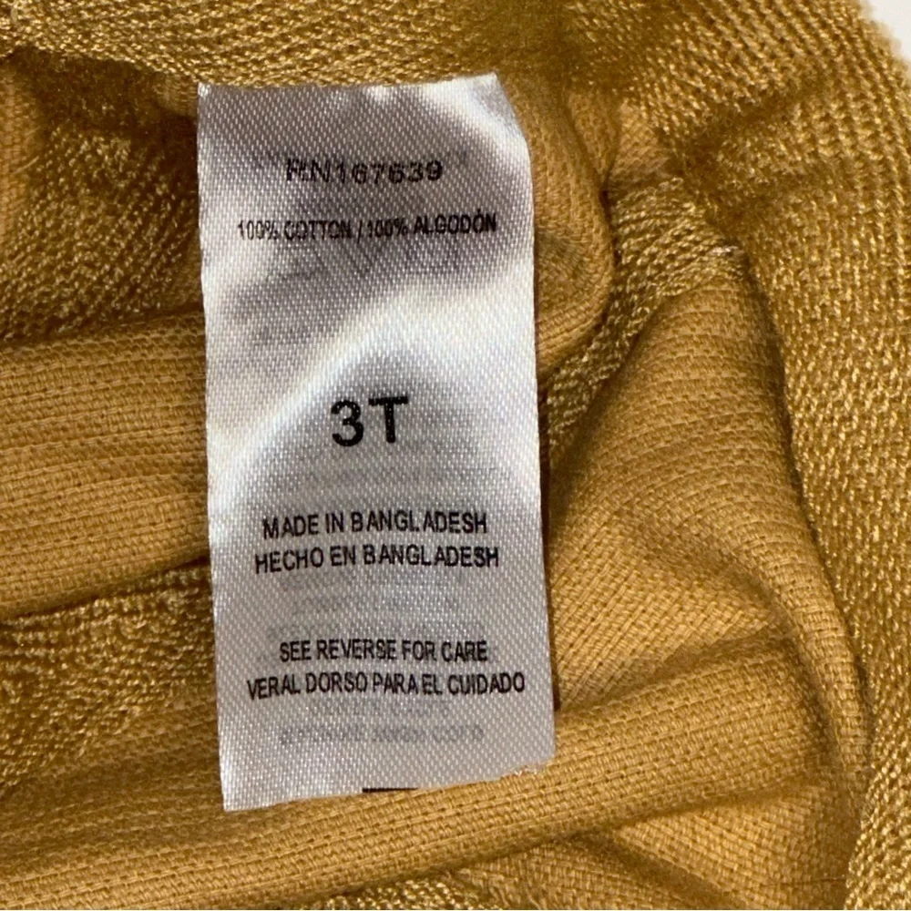 Toddler Corduroy Brown Tan 3T Cotton Hat Cap Boy